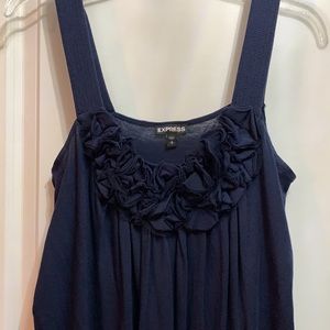 Express ruffle tank top